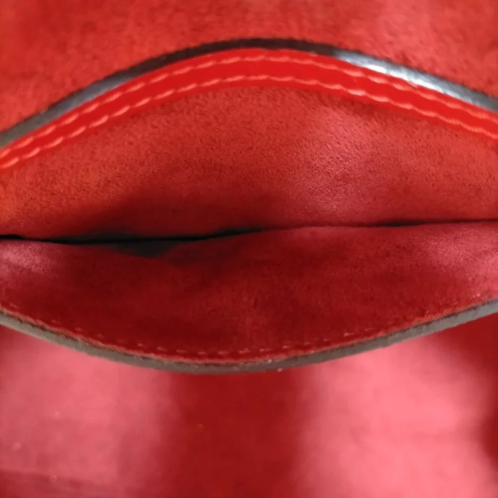 Louis Vuitton LV Hand Bag Alma Red Epi 700-052125